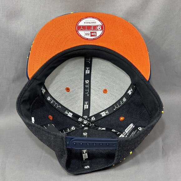 New Era Supremebeing Snapback Hat Blue 9fifty UK Streetwear Splash Hip Hop Mens - Picture 13 of 16